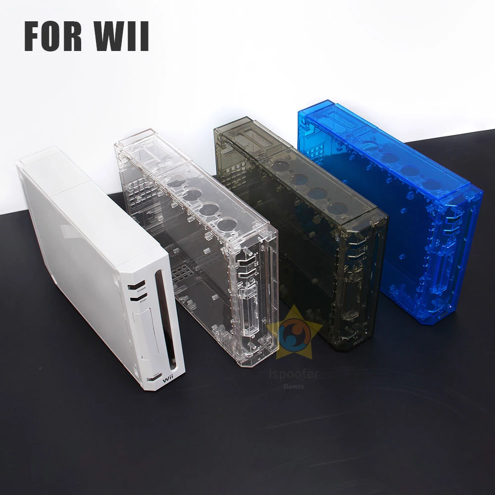 Чехол с полным покрытием корпуса кнопкой для Nintendo Wii в розничной упаковке