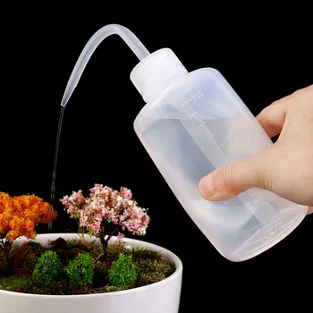 

30^250ml Water Sprayer Transparent bottle Large Squeeze Transparent Water Bottle Liquid Container Squeezing Bonsai Pot watering