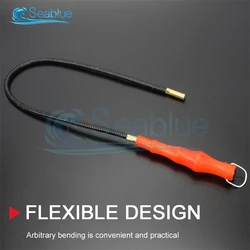 56cm Flexible Magnetic Pickup Tool Magnet Bendable Metal Grabber Hand Tool Spring Magnet Suction Bar  Convenient And Practical