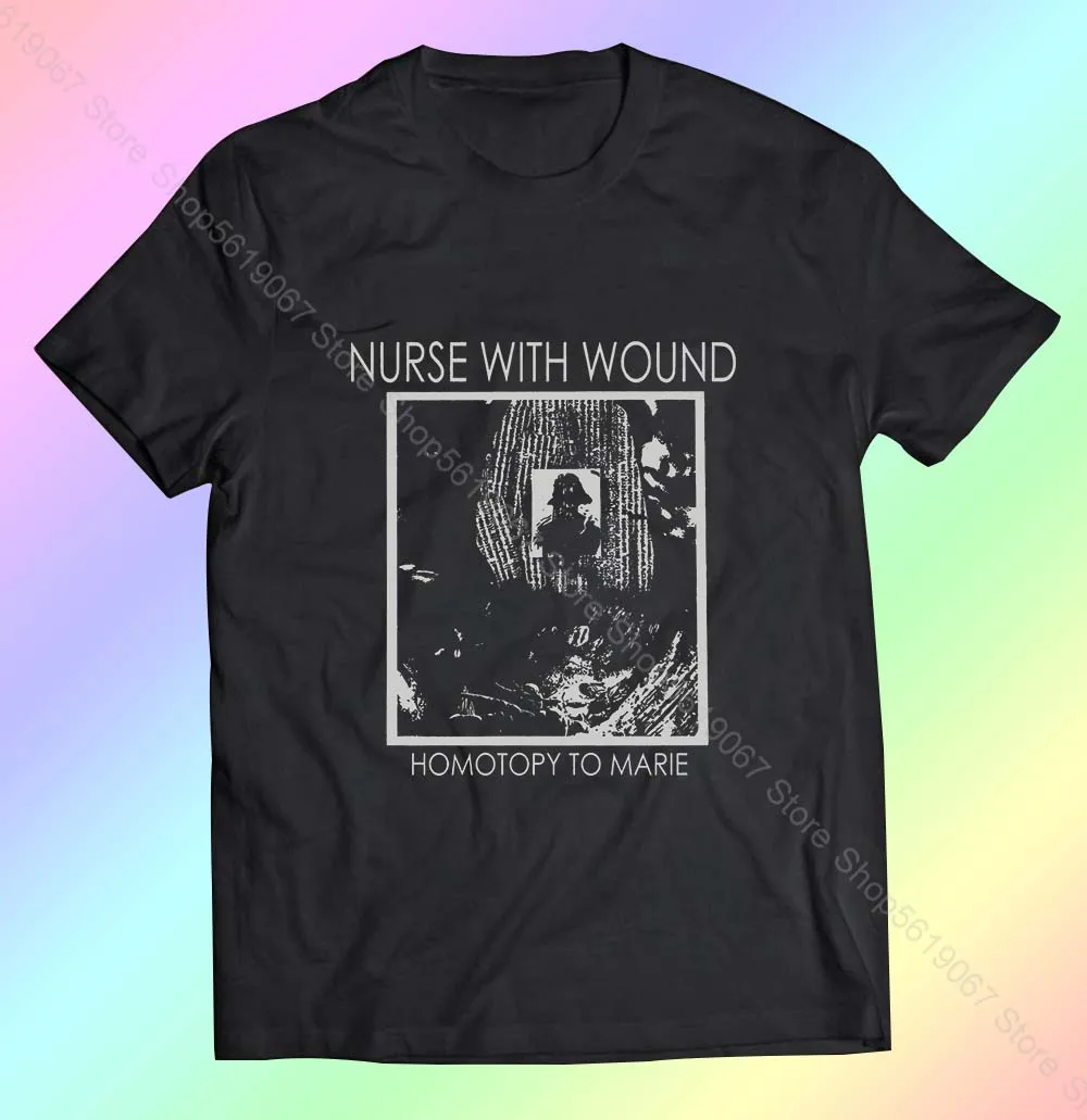 Nurse With Wound Homotopy To Marie Shirtvintage Men'S France Football Movies Custom Shirt Metal Clothing | Мужская одежда