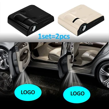 2 Stuks Auto Decoratie Projector Logo Ghost Shadow Licht Draadloze Led Auto Deur Welkom Laser Voor Toyota Mazda Jeep Saab suzuki 2 Stuks Auto Decoratie Projector Logo Ghost Shadow Licht Draadloze Led Auto Deur Welkom Laser Voor Toyota Mazda Jeep Saab suzuki