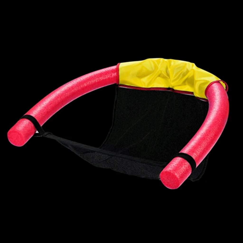 2 Pcs Floating Swimming Pool Noodle Sling Mesh Chair Net NO NOODLE Fun Toy