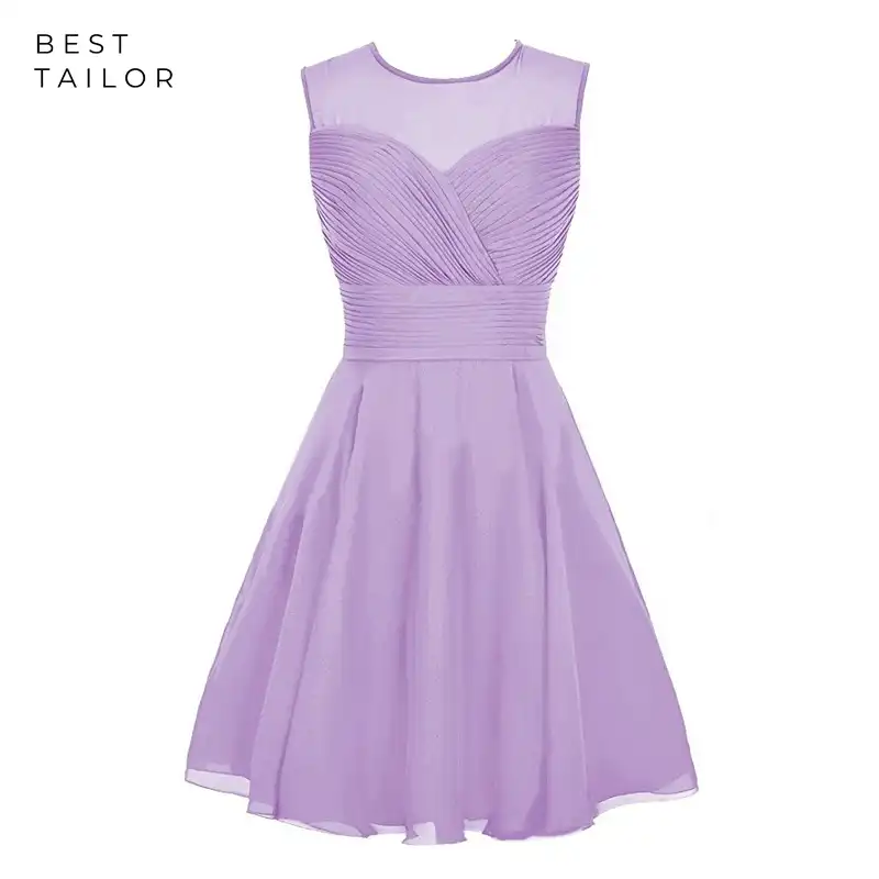 Vestidos de fiesta lila cortos Clearance