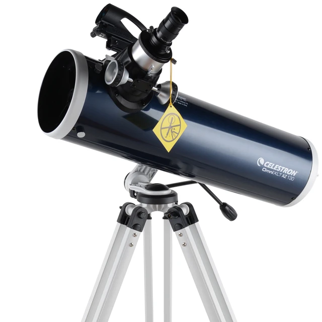 Celestron Omni XLT AZ 130mm f/5 Newtonian Reflector OTA Astronomical  Telescope XLT Fully Coated Optics Mount and Tripod