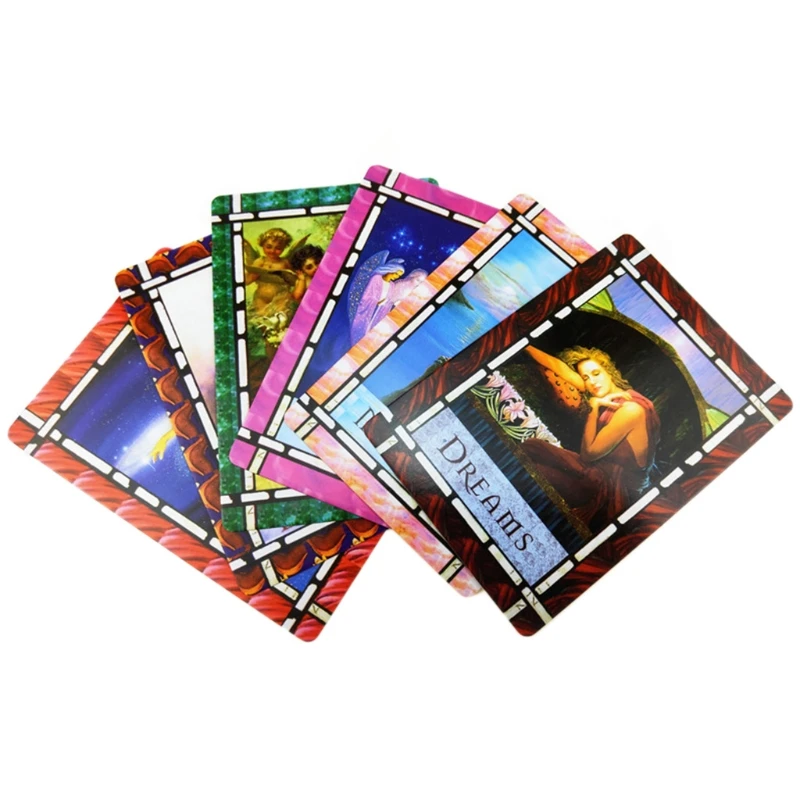 

Healing with the Angels Oracle Cards Full English Board Game 45 Cards Deck Tarot 24BD