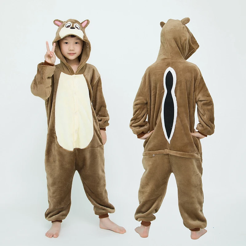 toddler boy nightgown 2021 Children Cartoon Pajamas Winter Sleepwear Boys Onesies Girls Pajamas Sets Unicorn Totoro Panda Animal Kids Pyjamas Pijama angel baby sleepwear