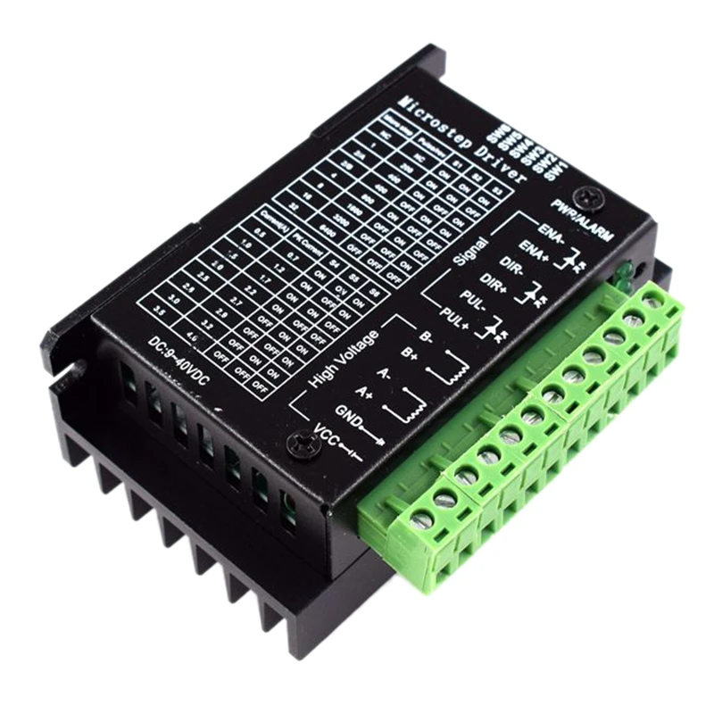 Драйвер шагового двигателя Nema 23 34 42/57/86 17 4.5A 40V 1 Ось Cnc гравировальный