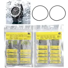 Joint torique en caoutchouc pour horloger, 500 pièces/sac, joint torique, couvercle arrière de montre, outil de réparation de montre, kit d'outils de haute qualité pour horloger c