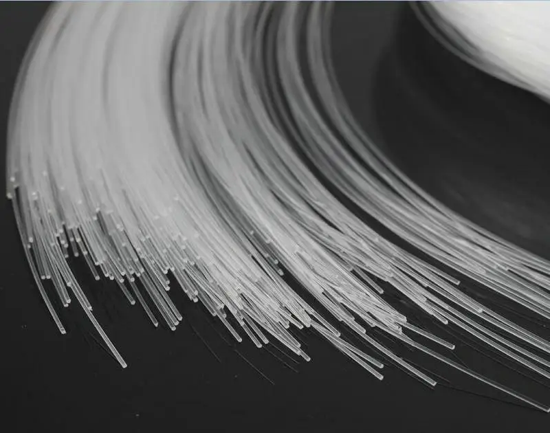 50~150PCS 1.0mm(Dia.) 4 Meters End glow PMMA Fiber optical cable Home Restaurant Car SKY DIY Led Star Ceiling Lighting Decor