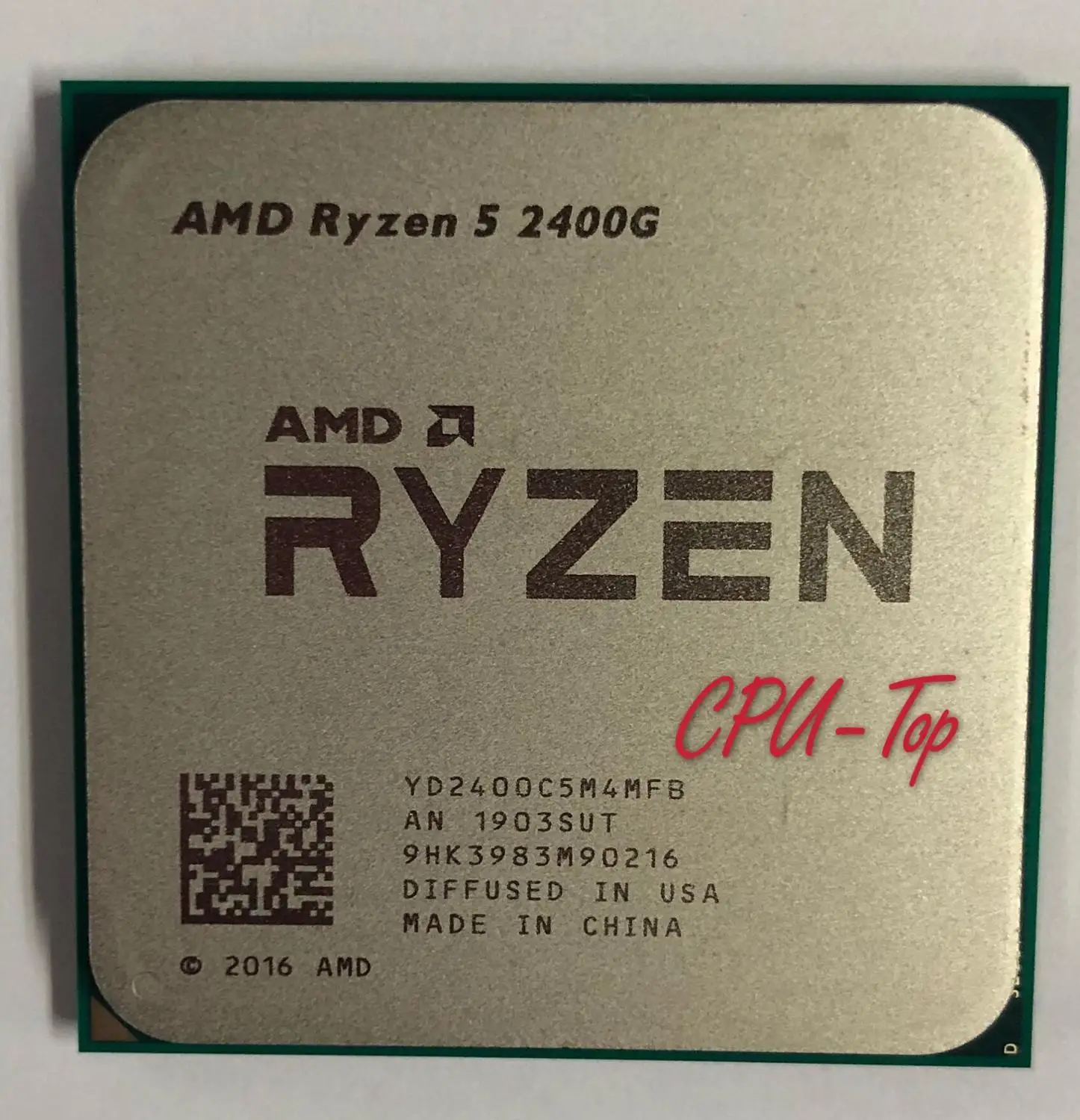 Процессор AMD Ryzen 5 2400G R5 3 6 ГГц четырехъядерный Восьмиядерный процессор 65 Вт Гнездо