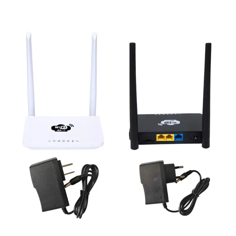  EU US Wireless CPE 3G 4G Wifi Router Portable Gateway FDD LTE WCDMAGlobal Unlock External Antennas 