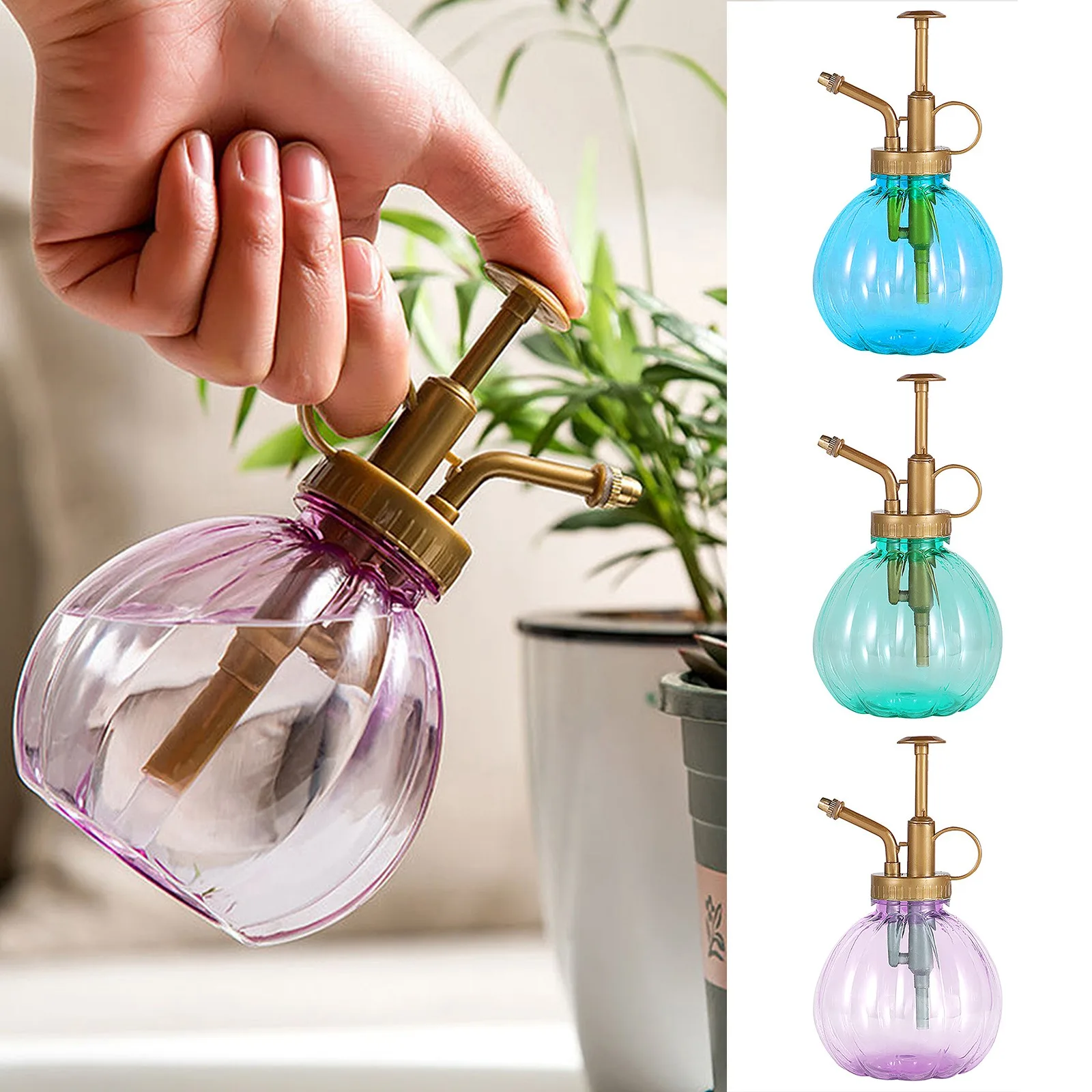 1Day Ship 350ML Plant Flower Watering Pot Spray Bottle Sprayer Planting succulents Kettle for Garden Small Garden Tools Supplies