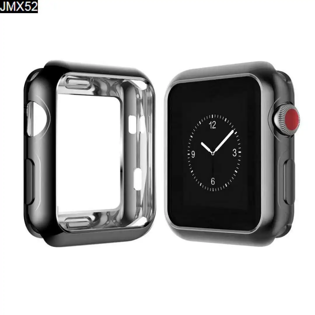 Защитный чехол для Apple Watch 5 4 3 2 1 38 мм 40 42 44 полностью покрытый ТПУ Iwatch Series|Часы