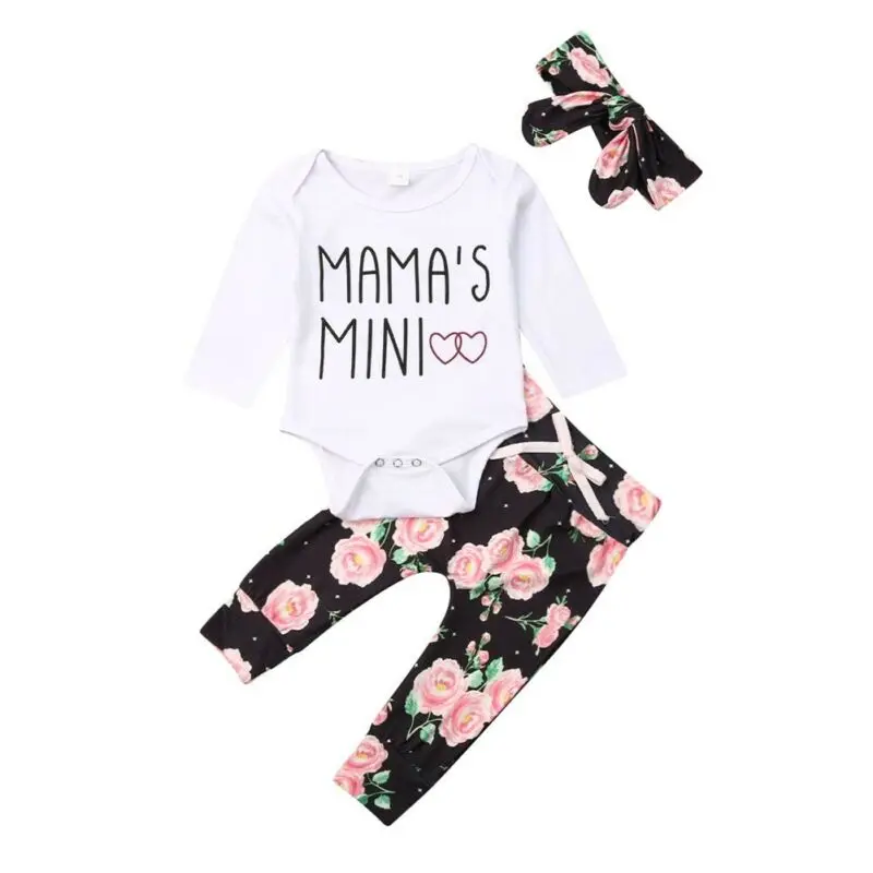 mini mama baby outfit