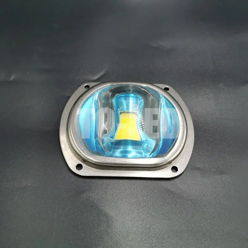 

85mm High Borosilicate Glass Lens Street Light 4pcs Set LED Road Lamp Optical Lenses 20W 30W 50W 100W Explosion-proof Glass Len
