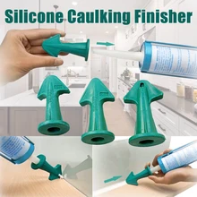 

3 in 1 Silicon Scraper Remover Sealant Smooth Scraper Grout Kit Tools Glue Nozzle Cleaning Tile Dirt Home Practical Tools Shovel