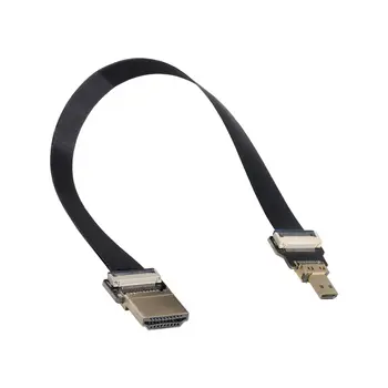 

HDMI Male to Micro HDMI Male Extension FPC Flat Cable 1080P for FPV HDTV Multicopter Aerial Photography