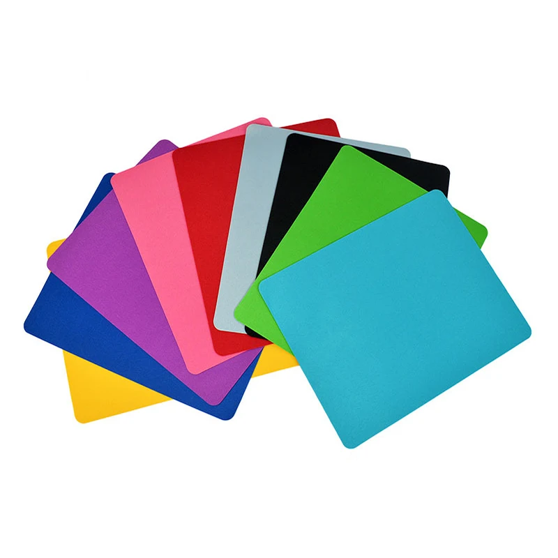 Optical Mouse pad Slim Anti-Slip Wrist Protection Mice Gaming Mouse Pad Mat Colorful Cloth smooth&anti-slip Mousepad 21.5*17.5cm ► Photo 2/6