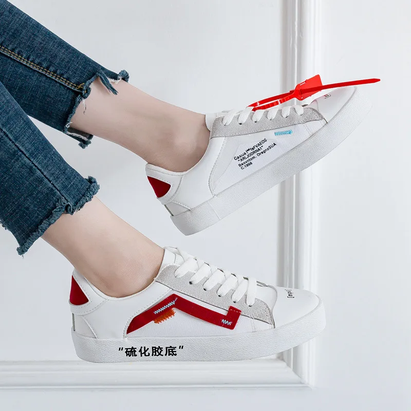 

2019 Autumn WOMEN'S Canvas Shoes New Style Comfortable Breathable White Shoes Korean-style Students Cute Running Shoes