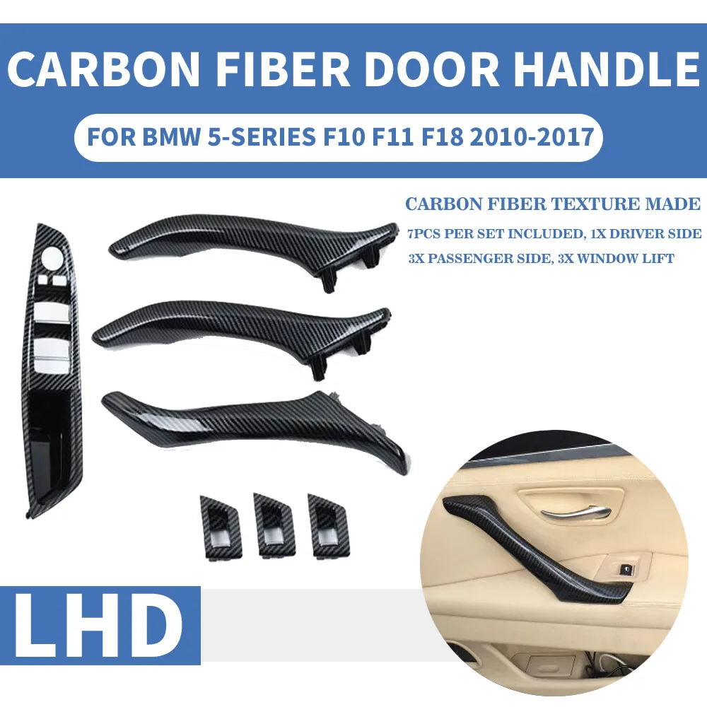 F10 LHD Carbon Fiber Look set 002