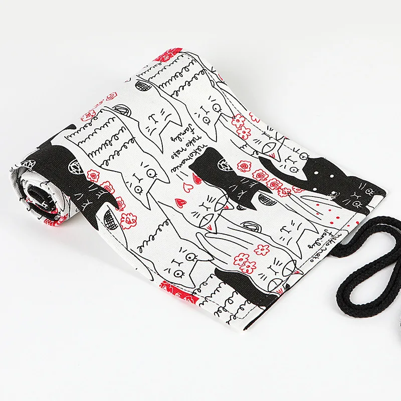 Пеналы с 36 отверстиями школьные пеналы для мальчиков искусственная ручка рулон