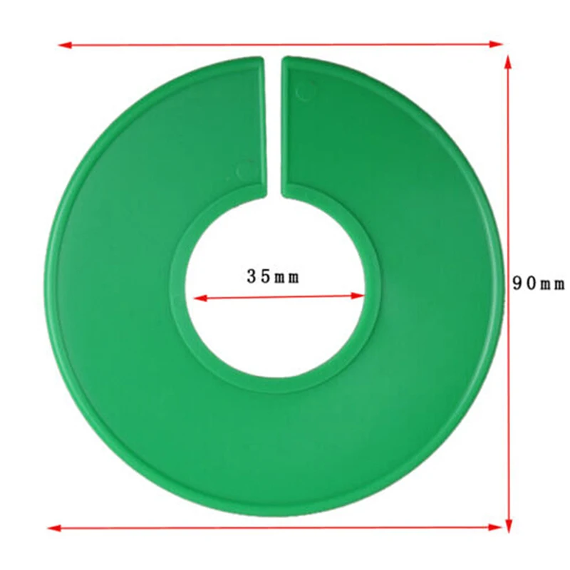 Разделители бирки для одежды Размер маркировочное кольцо 5 шт./лот вешалка для одежды Размер разделители круглые вешалки Шкаф