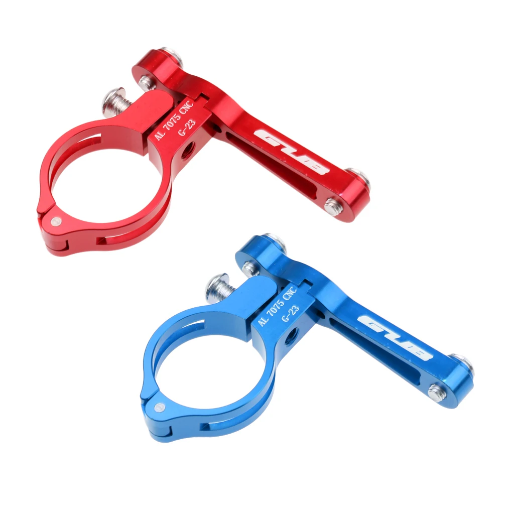 2 Pcs Bicycle Water Bottle Cage Adapter Handlebar Bracket Seat Post Mount