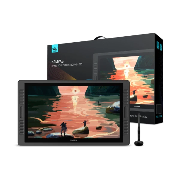 Huion Kamvas Pro 22-2018 21 5 Дюймов планшет монитор 8192 уровней Батарея-Бесплатная ручка
