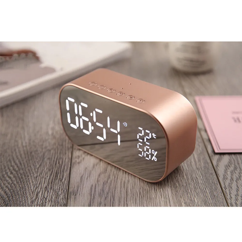 S2 Мини Bluetooth беспроводной динамик с басами TF карта Аудио будильник домашний Bocinas Bluetooth динамик
