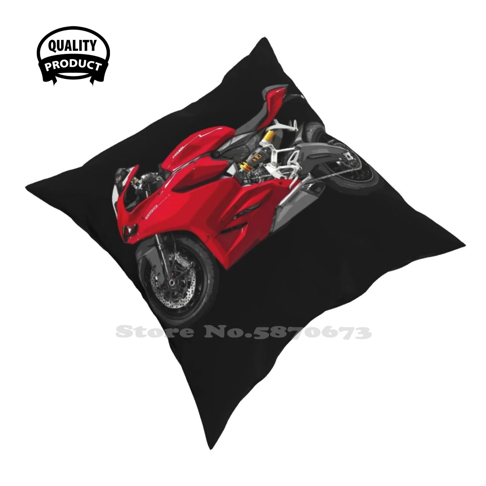 899 Panigale Home Sofa Car Waist Throw Federa Bike Carbon Corse Desmo Diavel Sta Evo Hypermotard Hyperstrada Logo Monster