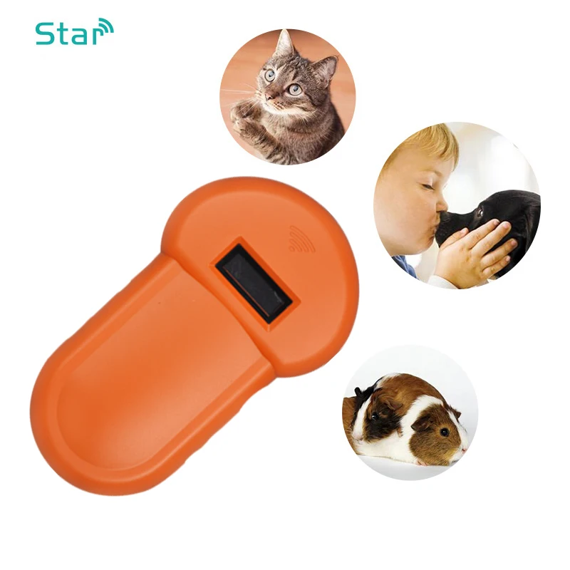 Lector de identificación de mascotas, escáner Digital de Chip Animal, Microchip recargable por USB, FDX-B de identificación portátil, lector de Microchip para gato y perro