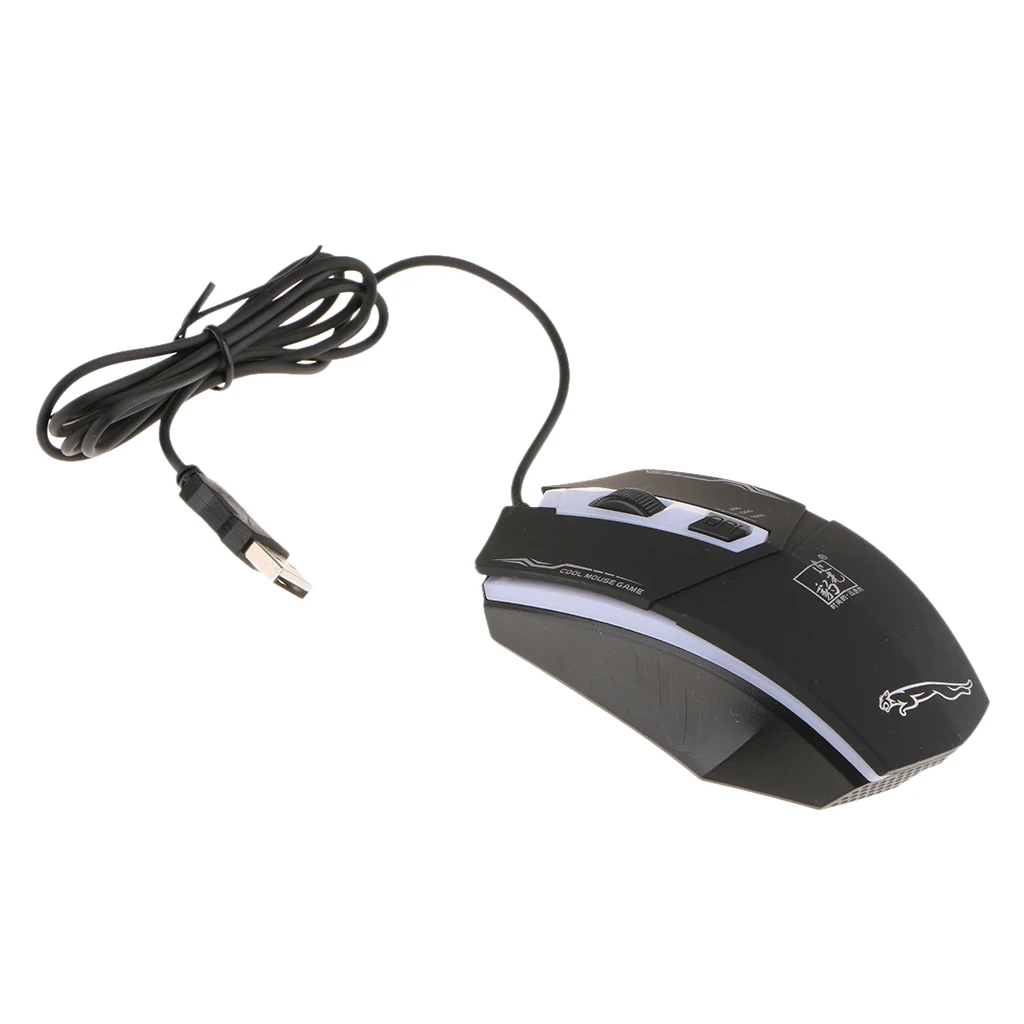 Ergonomic Wired Gaming Mouse 6 Button 1600 DPI USB Computer Mouse Gamer Mice Mause For PC Laptop Desktop Gaming Mouse