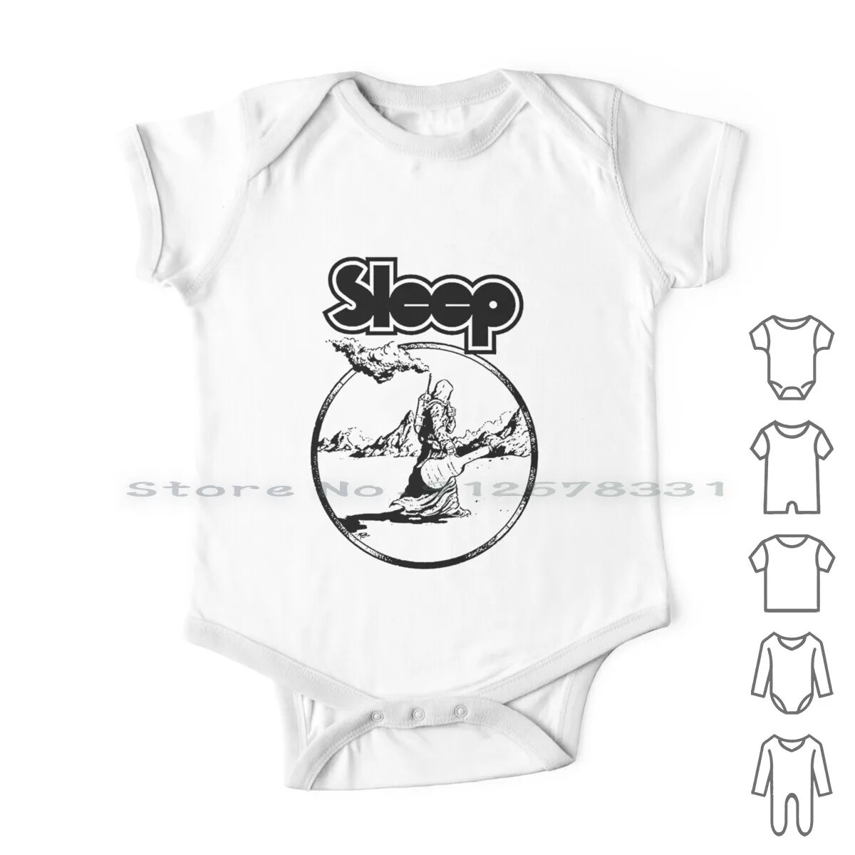 

Детский комбинезон для сна, хлопковый комбинезон для новорожденных, металлическая музыкальная повязка для сна в стиле панк