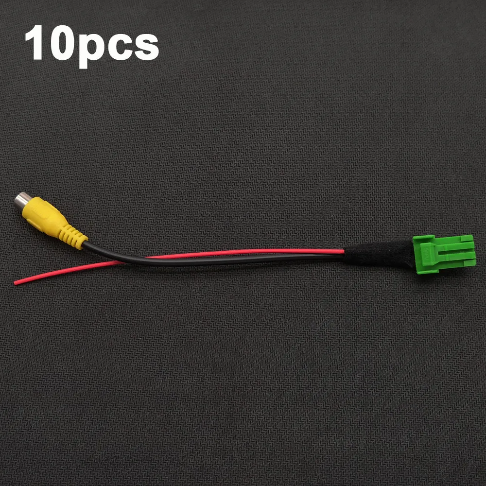 10 шт. 10Pin оригинальный переключатель видеовхода реверсивной камеры RCA адаптер