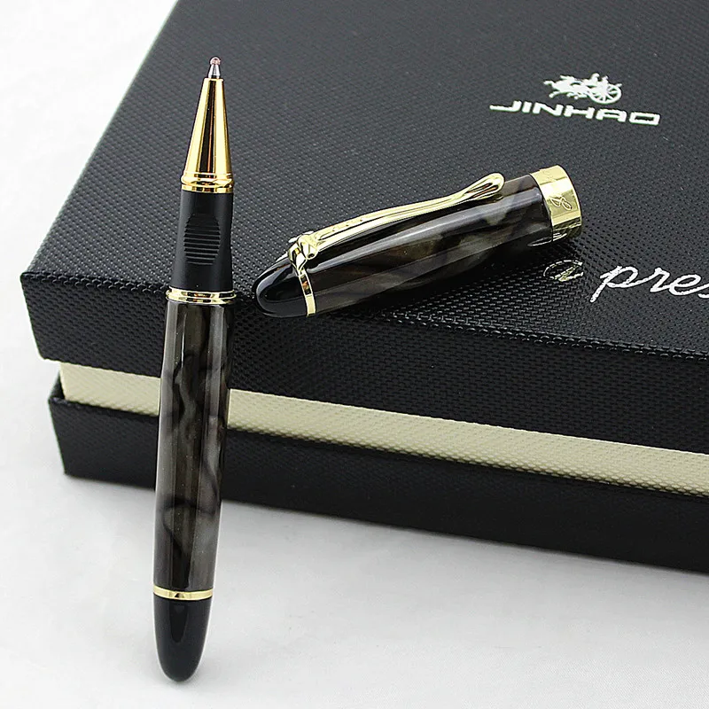 JINHAO X450 металлическая шариковая ручка, роскошная Шариковая ручка для бизнес-подарков, канцелярские принадлежности для офиса, школы, материал, канцелярские принадлежности