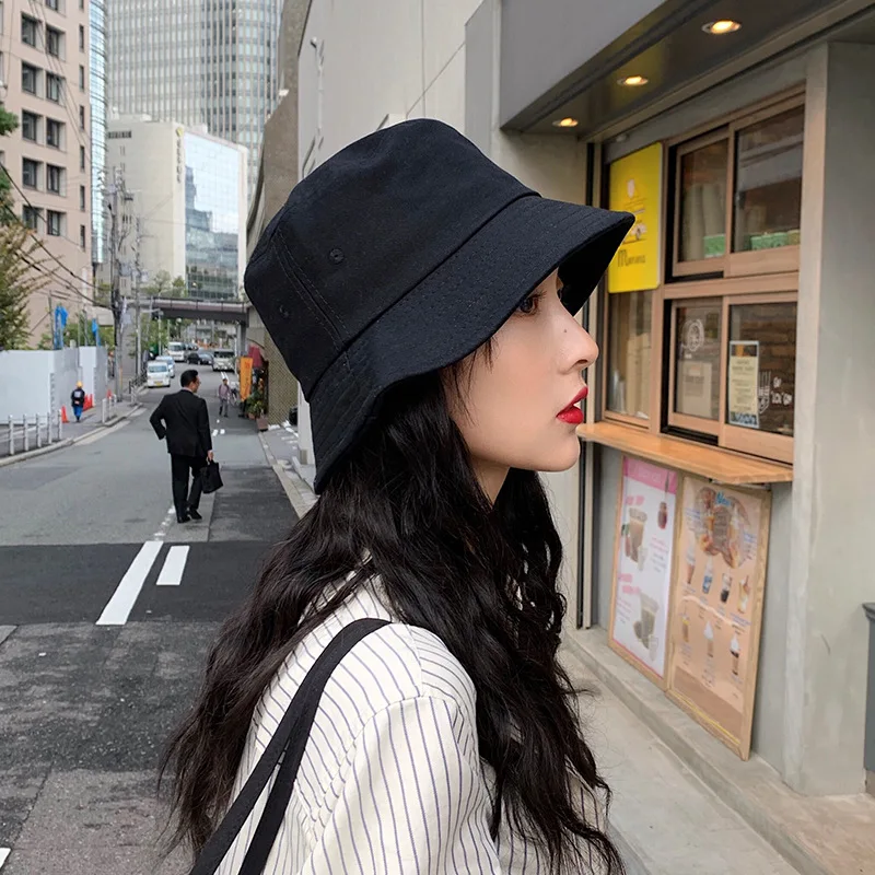 Hat Women's Korean-style Fashion Black 