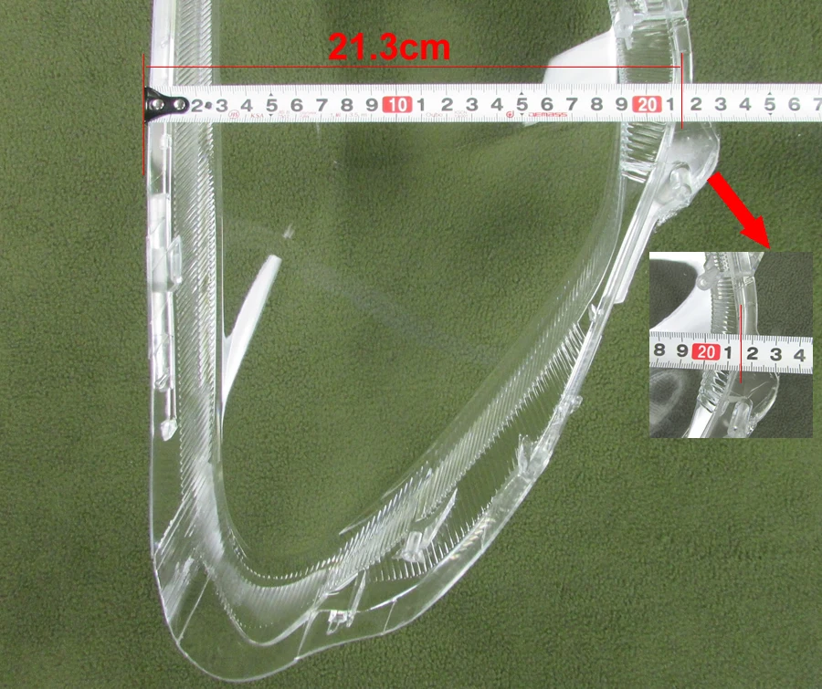 Прозрачный налобный фонарь крышка линзы абажур передняя фара оболочка для Great Wall Voleex C30 2010 2011 2012 2013