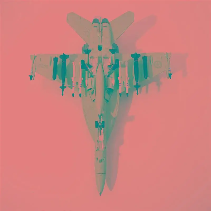 FLOZ Канада F/A-18 F-18B 1/100 литье под давлением модель самолета