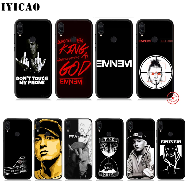IYICAO Eminem 8 Mile Soft Case for Xiaomi Redmi Note 7 6 5 Pro 5A 4X Back Silicone |