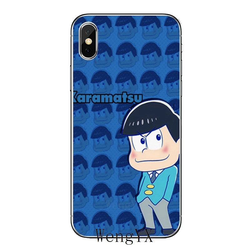 Аниме Osomatsu чехол для телефона чехол для samsung Galaxy A10 A30 A40 A50 A60 A70 A6s A8 A9s J4 J6 Prime Plus