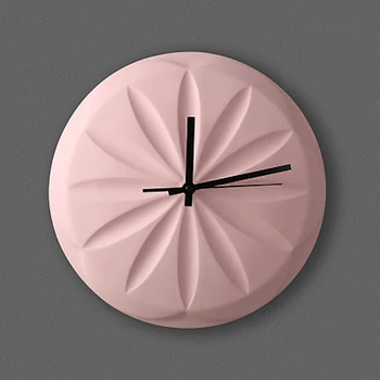 

Digital Wall Clock Decoration Accessories L Home Decor Wall Watch Petal Ceramics Room Decoration Saati Mechanism Modern