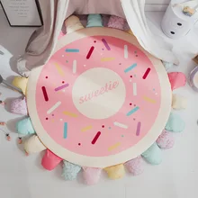 Детский игровой коврик с лепестками, различные стили мультфильмов, мягкий и удобный детский Противоскользящий коврик для лазания