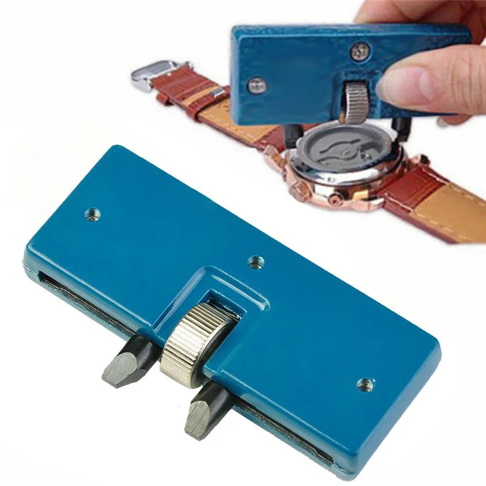 Два когтя стол ключ часы задняя крышка Открытый Инструмент регулируемый прямоугольный ключ для удаления инструмент для ремонта часов