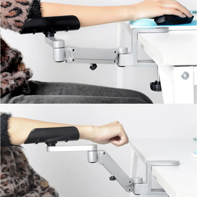 Mouse Computer Bracket Arm Wrist Hand Rest Support Desk Table Armrest Stand OUJ99