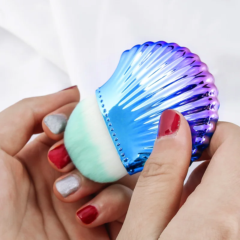 

3 colors Pedicure File Care Manicure Painting Gel Nail Art Brush Nail Cleaning Glitter Dust Powder Tools