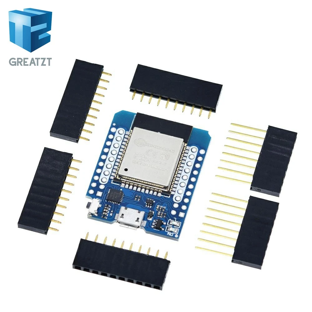 MH ET LIVE D1 mini ESP32 ESP 32 WiFi+Bluetooth Internet of Things development board based ESP8266 Fully functional For arduino|Integrated Circuits| - AliExpress