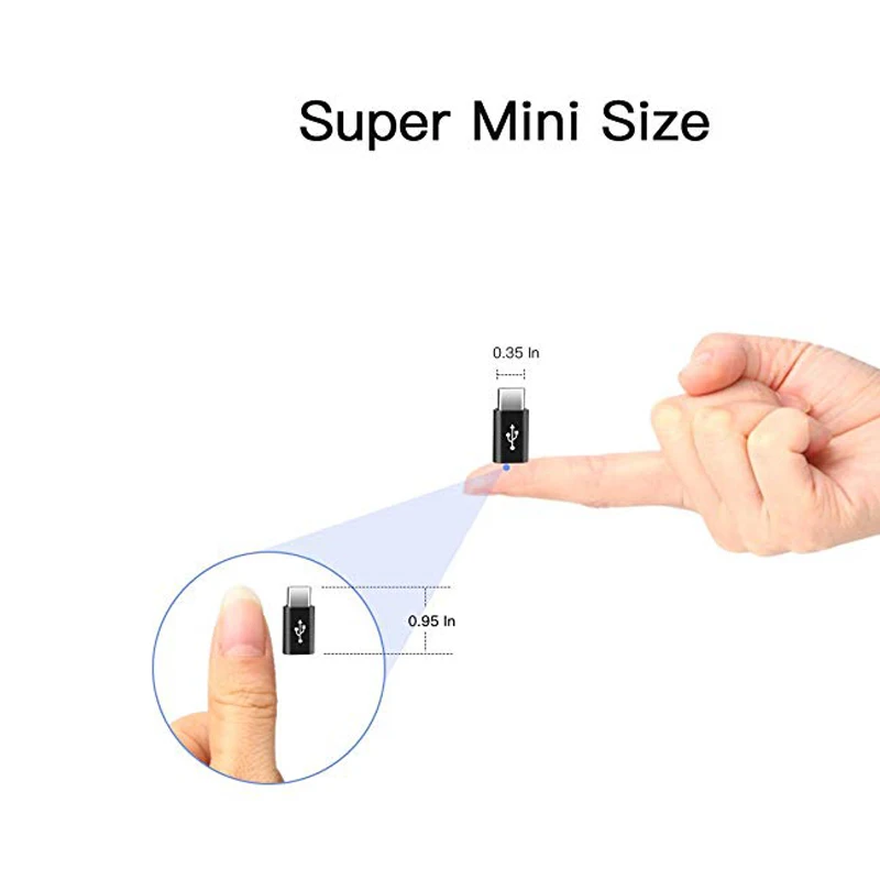 Адаптер Micro USB Type C для Samsung Galaxy A90 A80 A70 A60 A50 A40 A30 A20 конвертер адаптер|Переходники и
