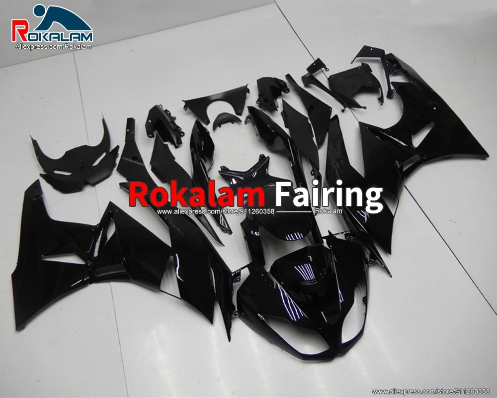 

Капот на вторичном рынке для Kawasaki ZX6R 2009 2010 2011 ZX-6R 09 10 11 12, черный комплект обтекателей для мотоцикла (литьё под давлением)