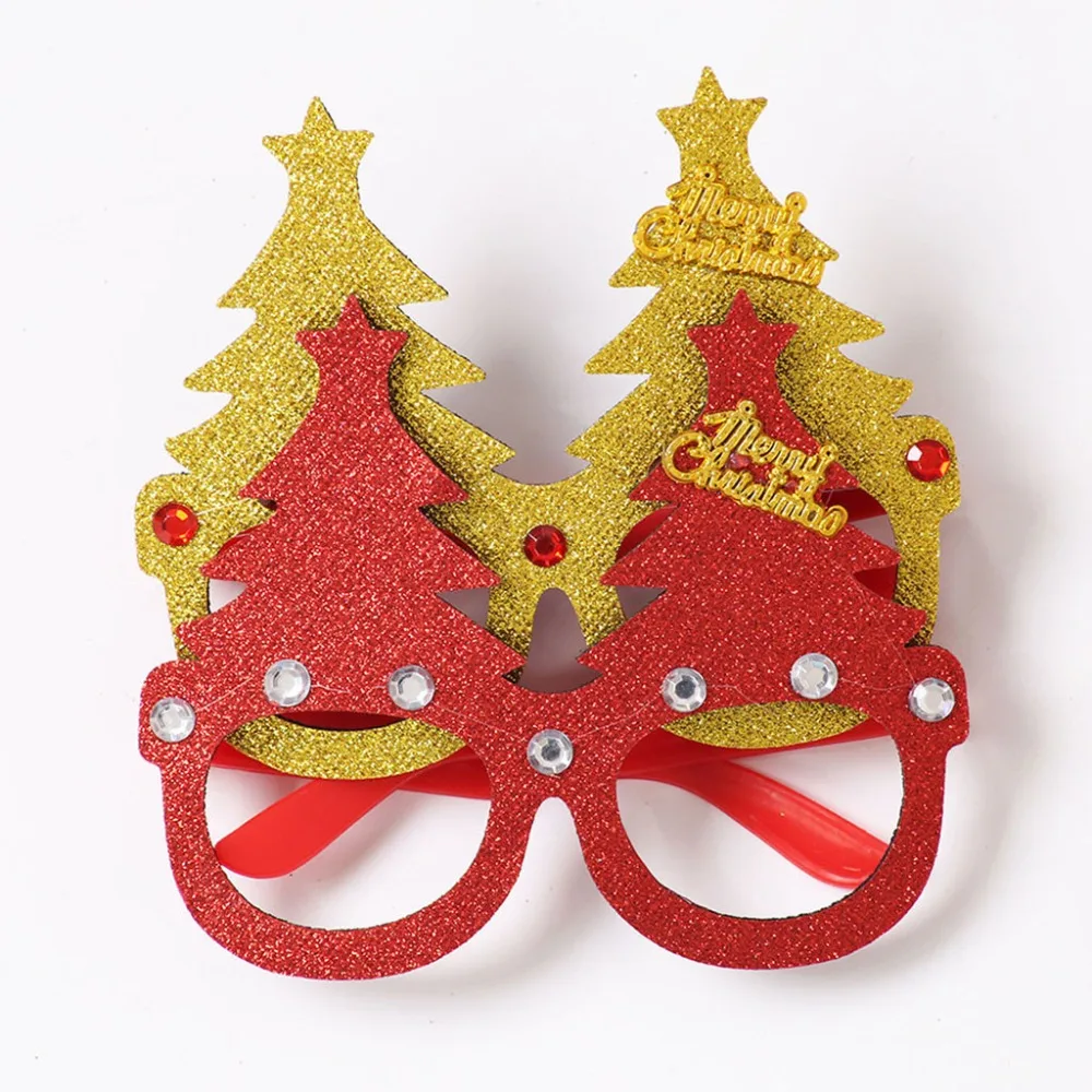 Christmas party glasses cute beautiful glasses photo props role playing animals riding bike cycling glasses 30S26 (3)