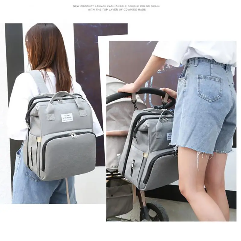 Large Capacity Nappy Backpack | Baby Bed Diaper Bag Backpack | Capacity Mummy  Backpack - Diaper Bags - Aliexpress